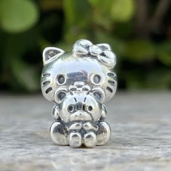 HELLO KITTY & FRIENDS SANRIO STERLING SILVER CHARM For Pandora - Picture 3 of 7